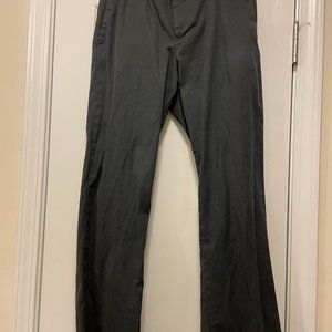 Express Producer Gray Men’s Stripped Soft Dress Pants 31x30